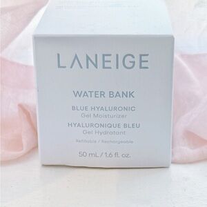 LANEIGE Water Bank Blue Hyaluronic Gel Moisturizer 1.6oz/50ml NEW IN BOX